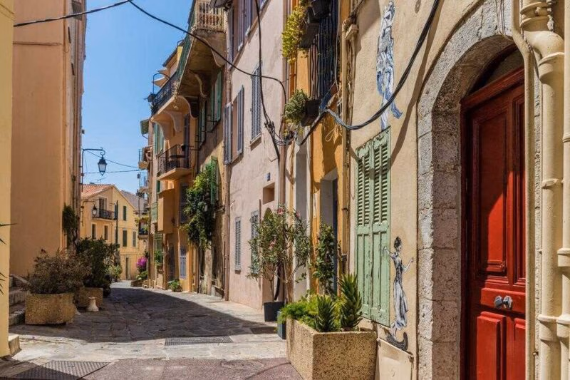 A typical view in Cannes in France
alley, architecture, azur, building, cannes, city, cote, cote d azur, cote dazur, culture, destination, europe, european, exterior, france, french, historic, life, mediterranean, narrow, old, outdoors, outside, passage, people, picturesque, place, provence, riviera, road, scene, scenic, sightseeing, south, street, structure, summer, tourism, tourist, town, traditional, transportation, travel, trip, urban, vacation, view, old town
Cannes France. June 15 2019. A street scene in the Old Town in Cannes in France