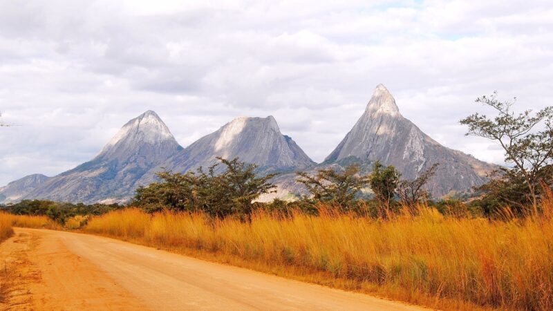 inselburgs in Northern Mozambique
