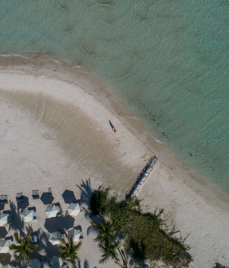 Swimming straight off the beach at Na Balam, and settling into your star bed at Paradero for stargazing after dark.