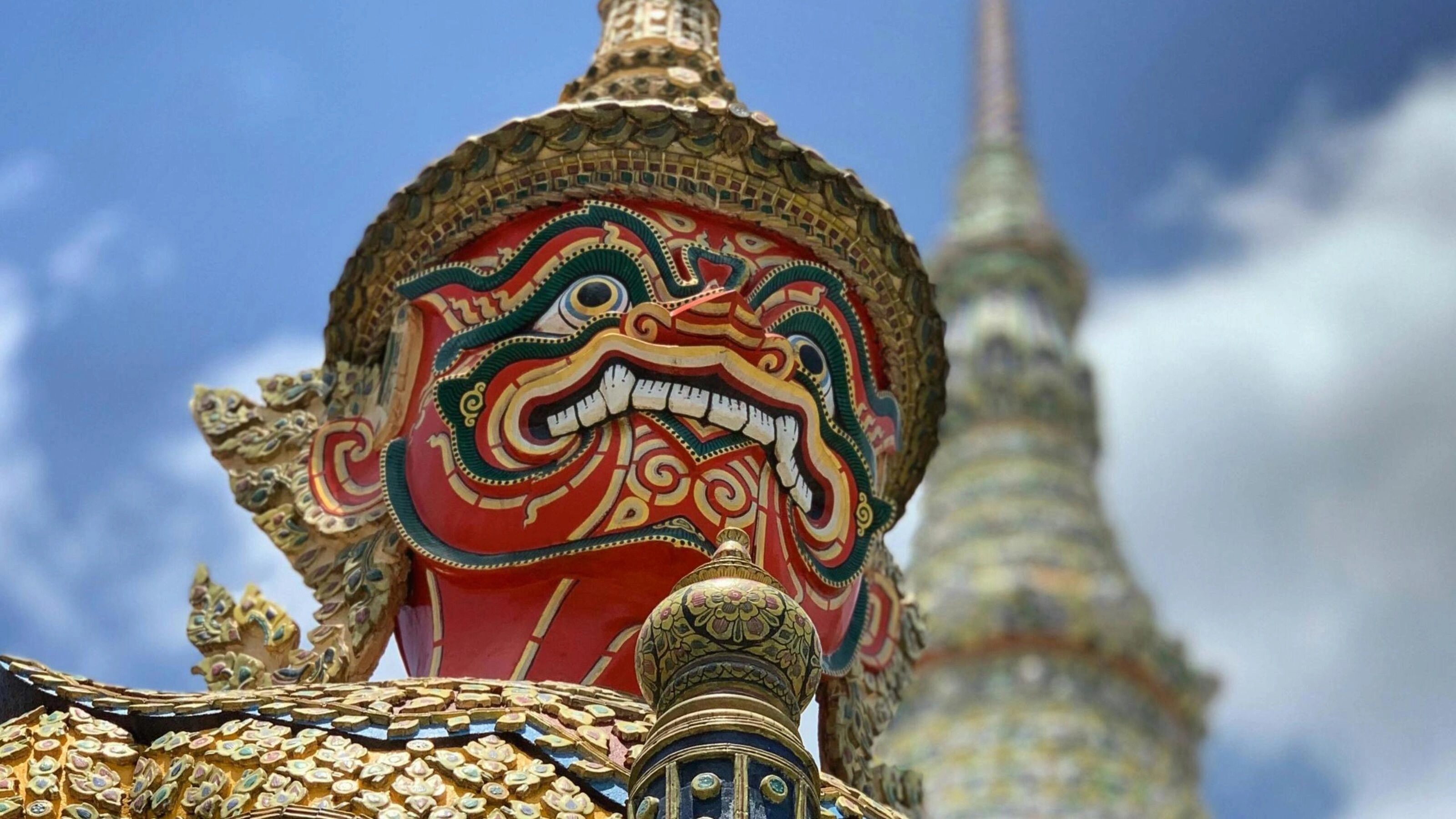 small details sculpture Thailand