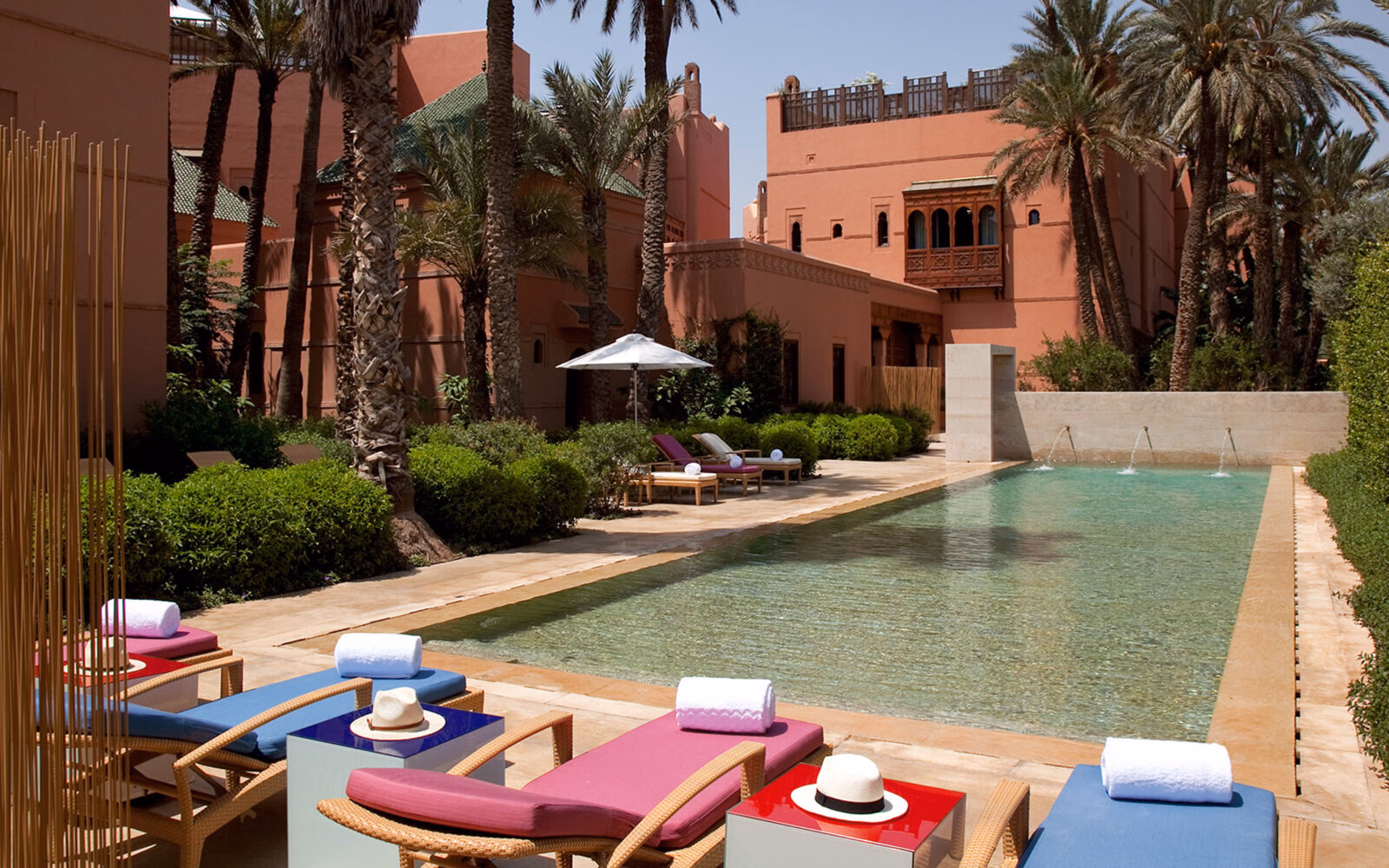 The Royal Mansour in Marrakesh is a great option for families.