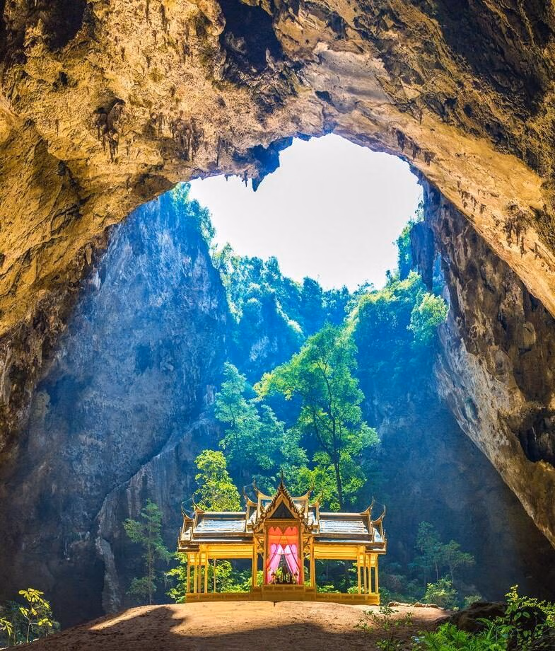 Spot elephants in Kui Buri, or explore the Phraya Nakhon cave