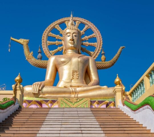 Big Buddha temple in Koh Samui, Thailand