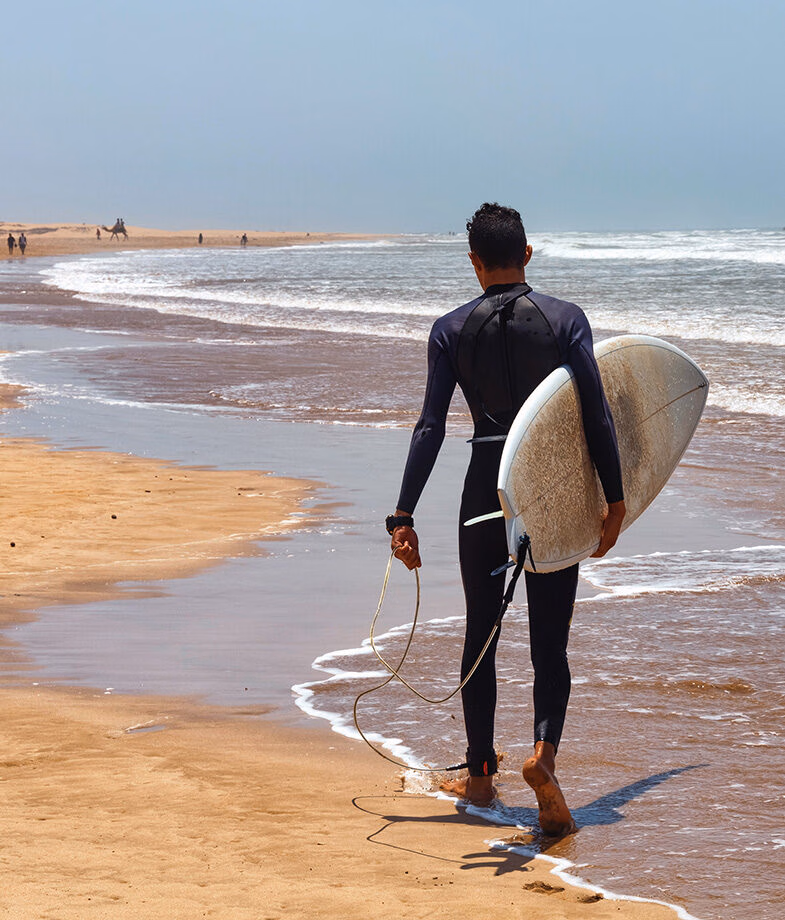 The streets of Chefchaouen are quiet and easy to navigate and the beaches of Essaouira are excellent for surfing.