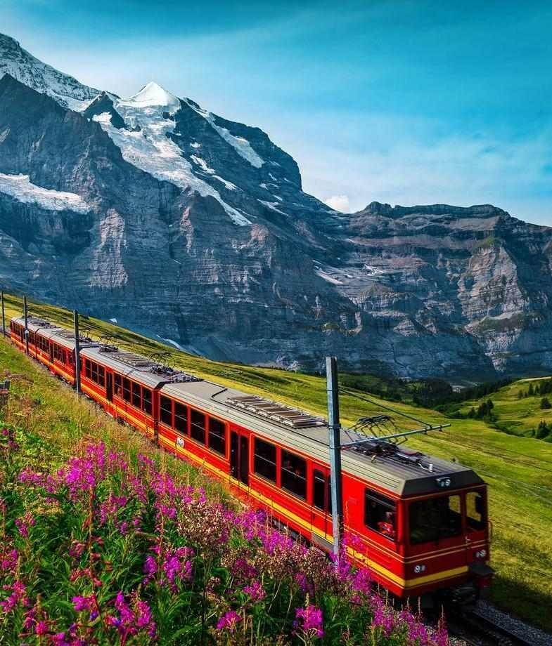Explore waterfalls and mountain vistas in Iceland and Switzerland