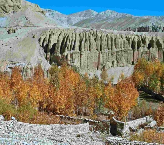 A photo of Lo Manthang in Mustang, Nepal