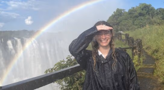 Stand at the edge of Victoria Falls preview image