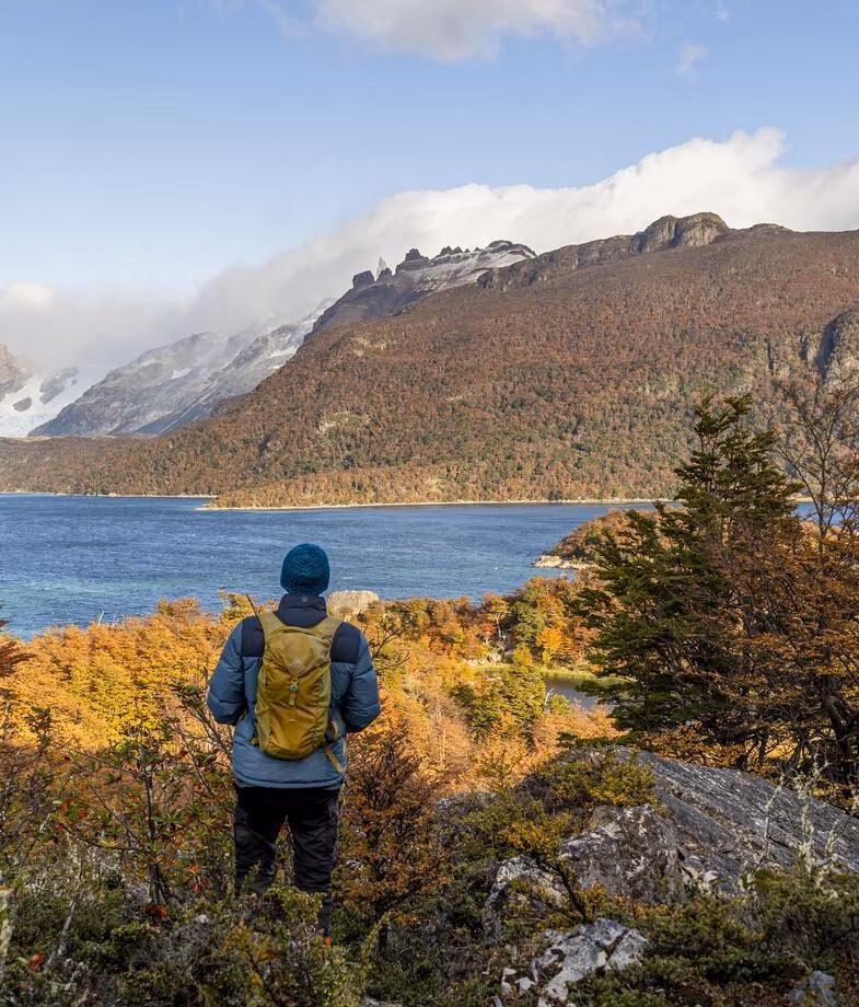 Walk alongside Pangolin Guardians in Mozambique’s Gorongosa National Park and observe rescued pangolins foraging before their return to the wild. Hike through Argentine Patagonia’s lenga forests, which turn copper and gold in autumn, to viewpoints over glacial lakes and the Andes.