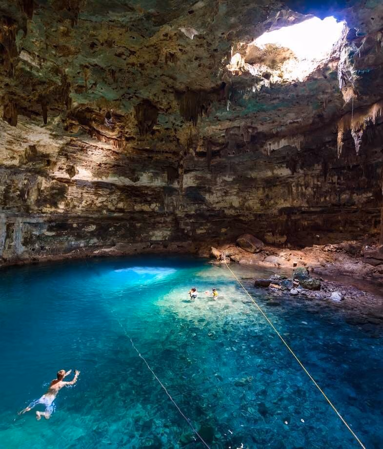 Bring history to life at ancient Maya ruins and swim in the refreshing waters of a subterranean cenote.