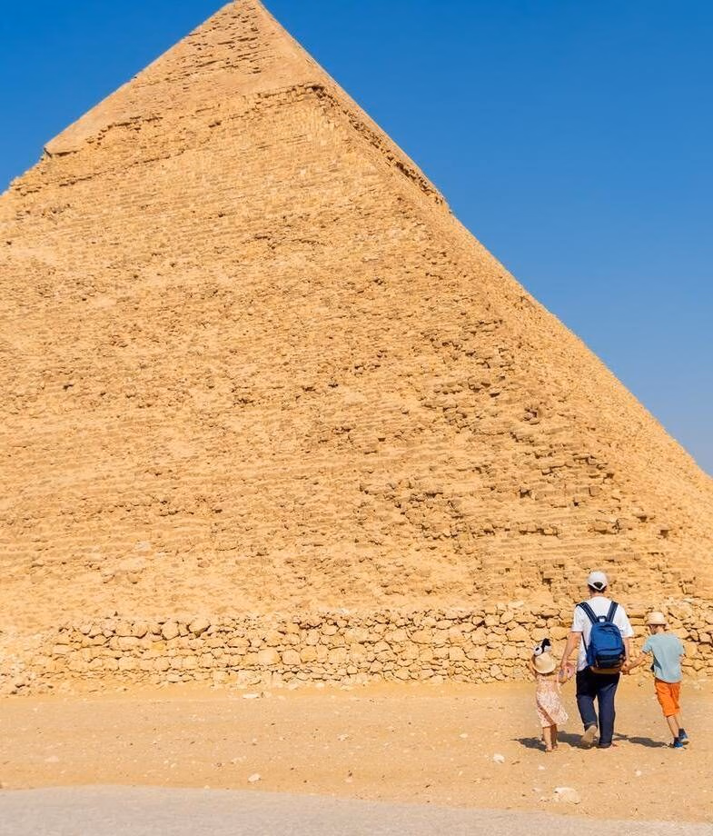 Get up close to the Pyramids of Giza on foot, then soar above the Valley of the Kings in a hot air balloon for a different perspective.