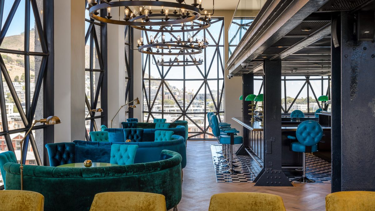 Interior view of the restaurant at The Silo, Cape Town, South Africa