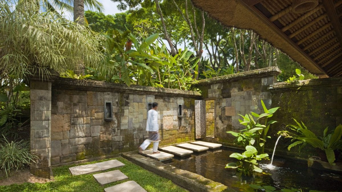 Garden at Como Shambhala, Ubud, Bali, Indonesia