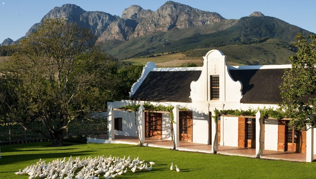 Exterior view, Babylonstoren, The Winelands, South Africa