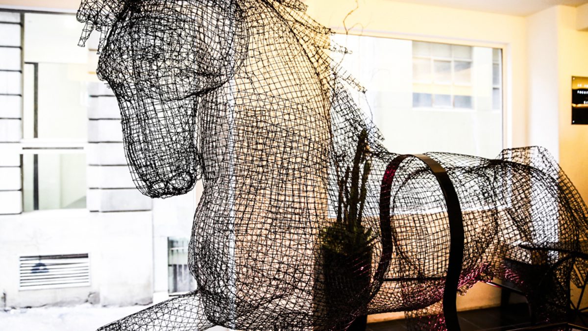 Adelphi Melbourne Horse Sculpture