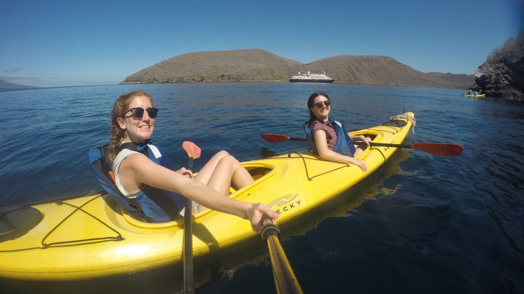 Kayaking, Isabela Island, Galapagos, Lily Bunker.