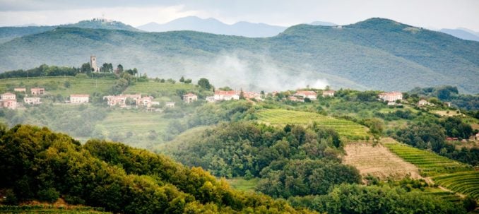 Goriska Brda Wine Region, Slovenia