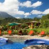 The pool at Nayara Hotel and Gardens, Arenal, Costa Rica
