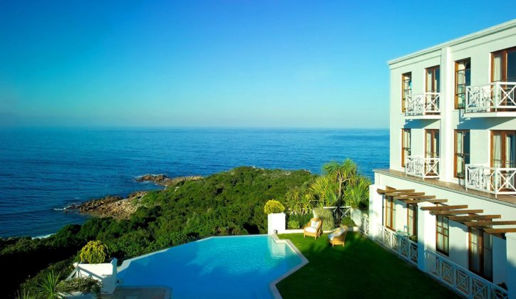 A beautiful sea view from The Plettenberg on the Garden Route in South Africa.