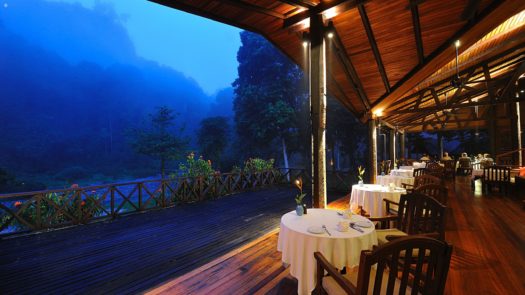 Restaurant, Borneo Rainforest Lodge, Danum Valley, Borneo