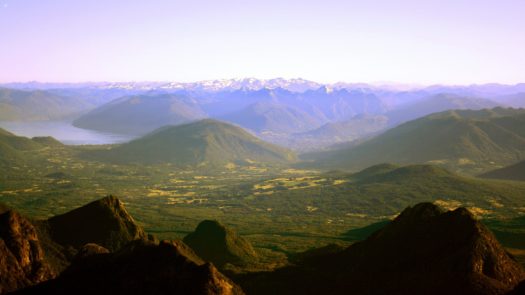 Misty Cochamo Valley Chile