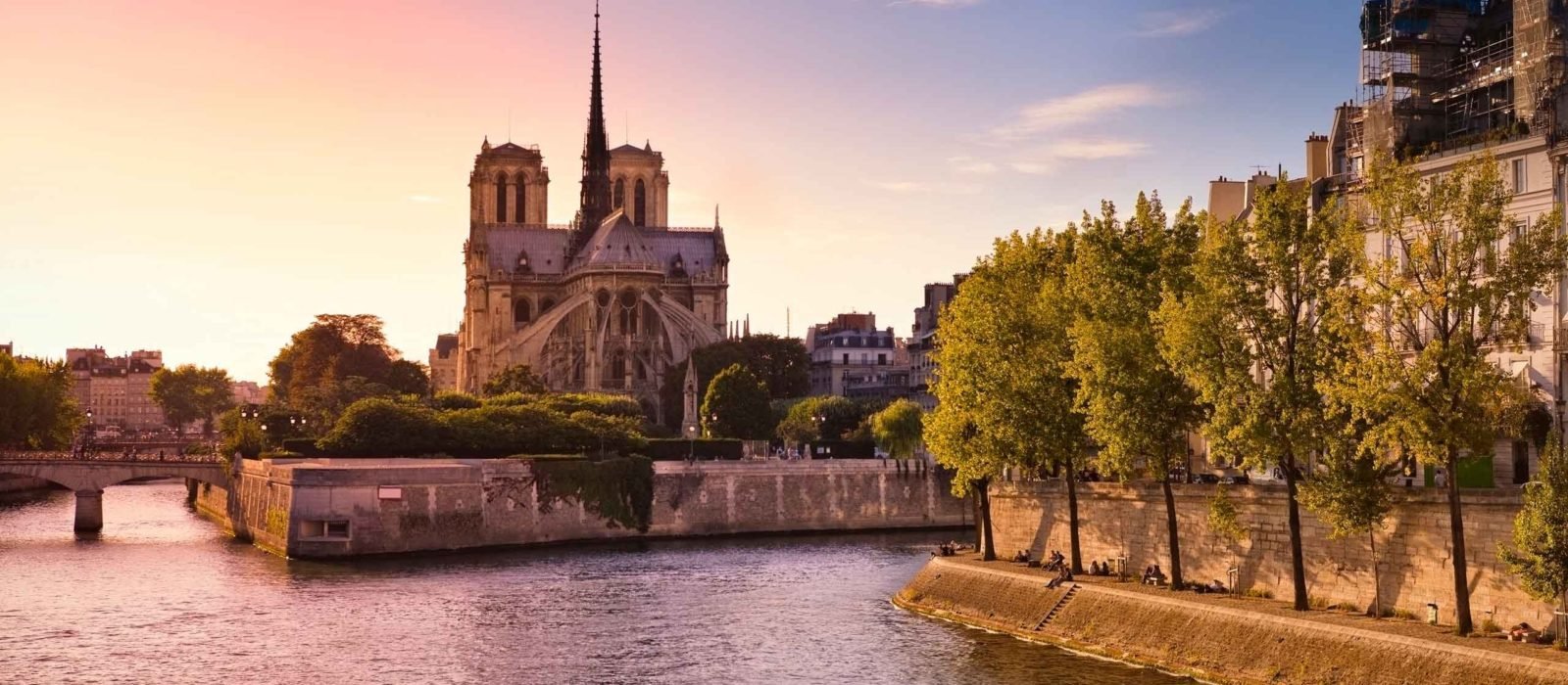 Notre Dame, Paris, Twilight