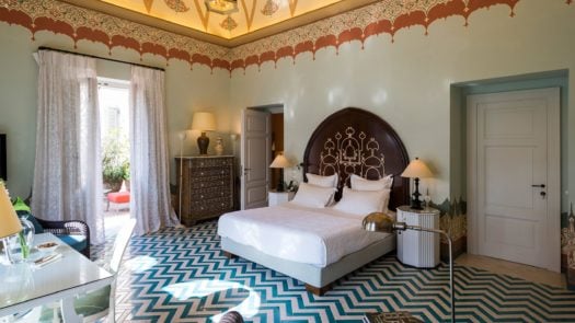 Bedroom, Palazzo Margherita, Bernalda, Puglia, Italy