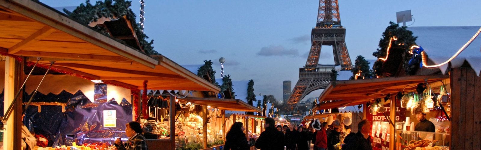 Paris Christmas Market, Champs de Mars, Eiffel Tower