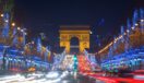 Champs Elysees and Arc de Triomph, Paris
