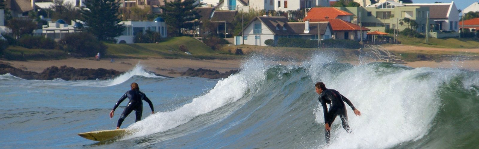 Surfing, Punta del Este, Uruguay