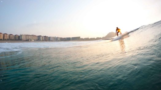 Surfing panorama