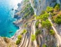 Roads along the Capri Coast
