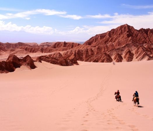 Horseback riding, Atacama Desert, Chile