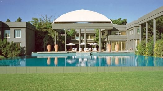 Exterior view of The Saxon, Johannesburg, South Africa