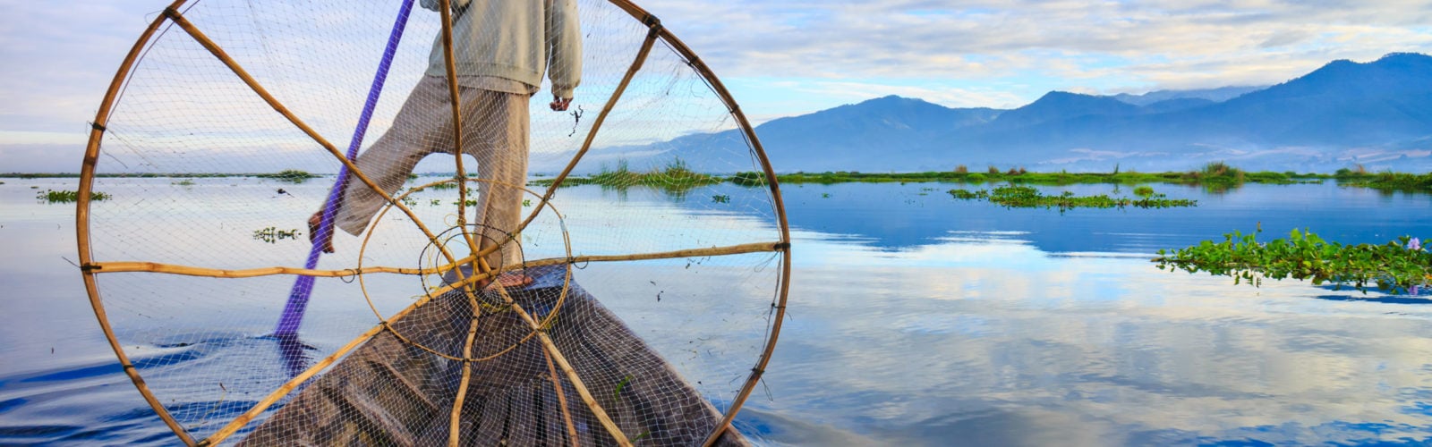 Fisherman on Inle Lake, Myanmar