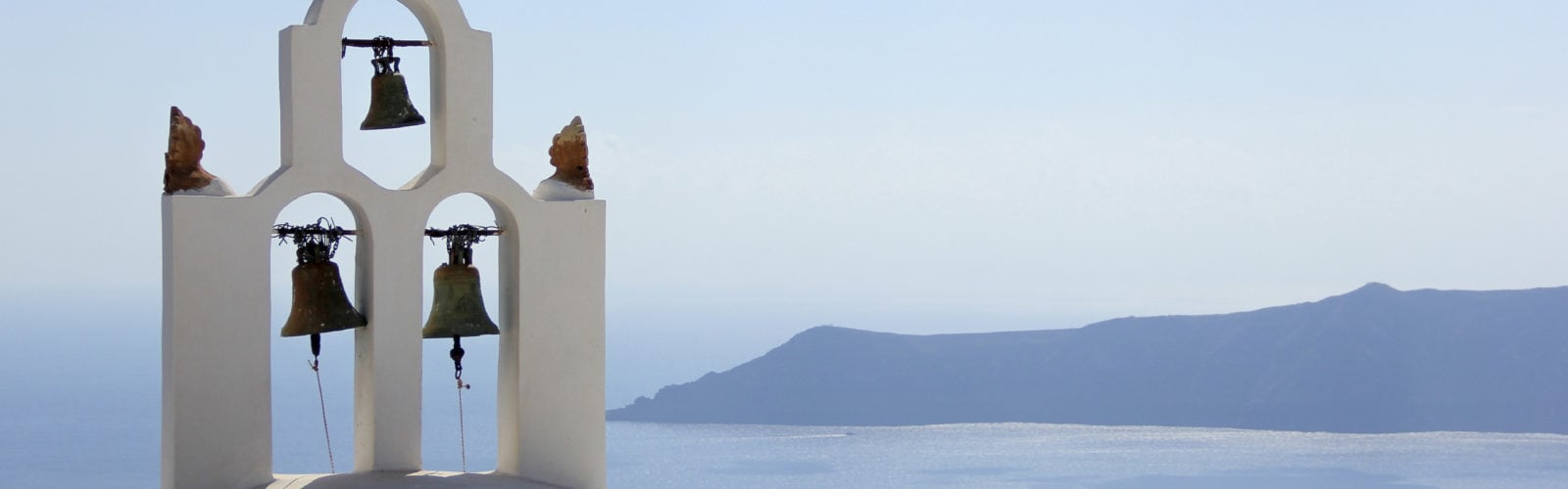 Views from Santorini island
