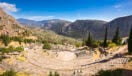 Delphi Theater, Apollon temple, greece