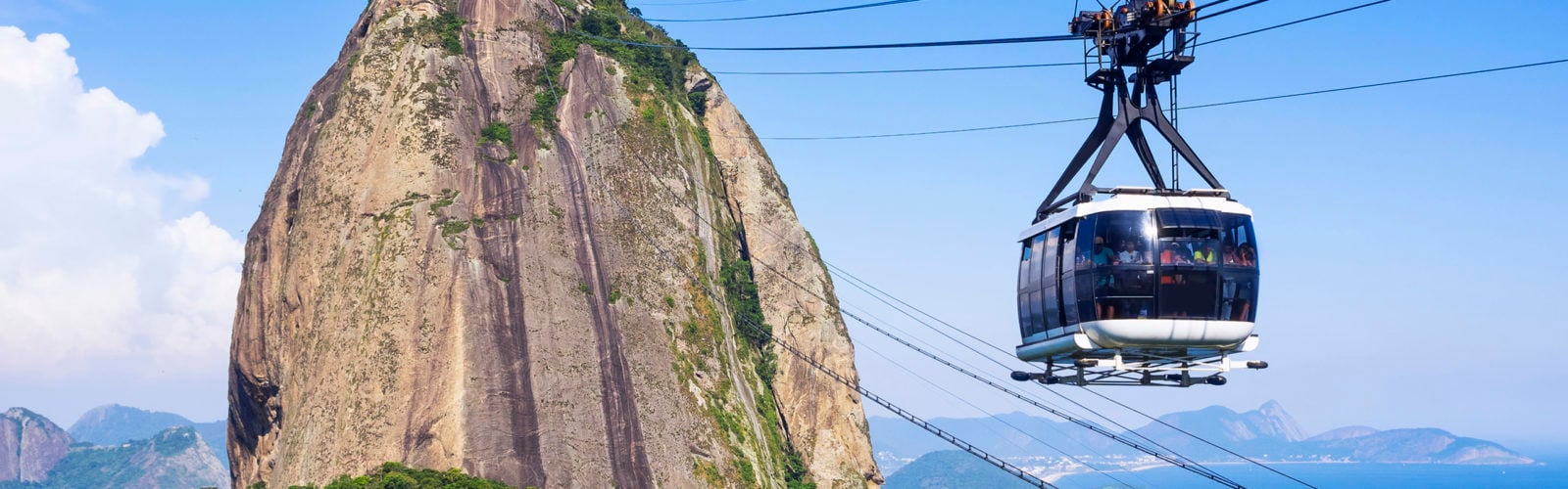 Cable Car at Sugar Loaf Mountain, Rio de Janeiro, Brazil