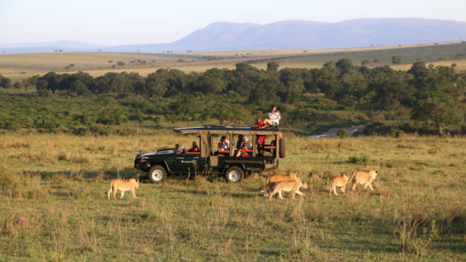 Sala's Camp jeep, Safari, Kenya