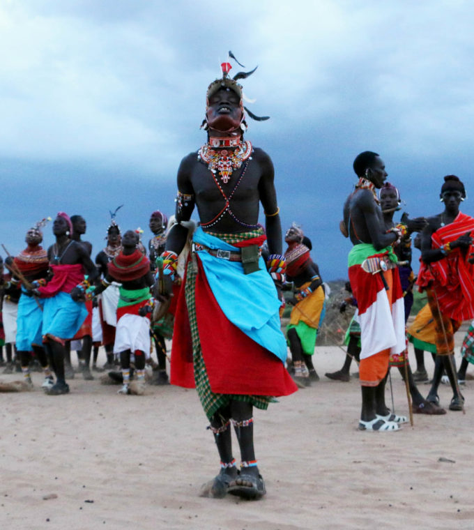 Maasai tribe in Kenya