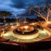 Fire Pit at Earth Lodge, Sabi Sands, South Africa