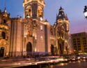 The Cathedral on the Plaza de Armas Mayor Lima, Peru