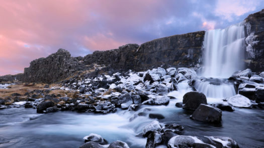 oxararfoss-waterfall-thingvellir-national-park-iceland