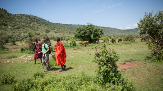 Loita walking safari, Kenya
