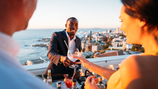 Ellerman House, South Africa, Sunset cocktails