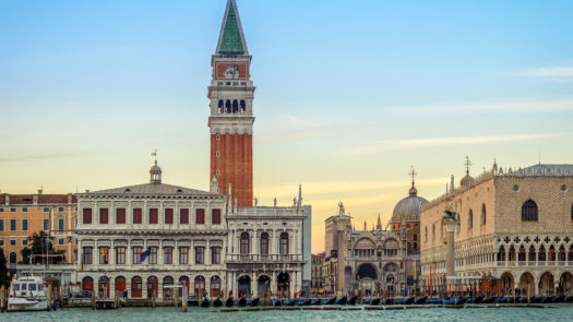 Venice Campanile Tower and Doge's Palace