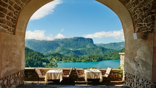 Jezersek, Bled Castle Restaurant, Lake Bled, Slovenia