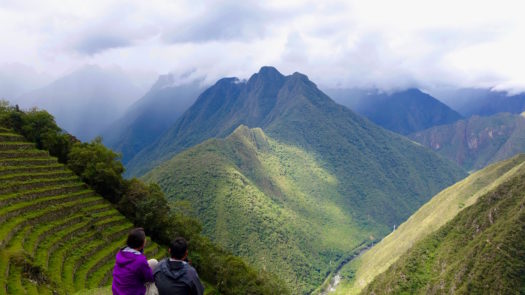 A walk along the Inca Trail Peru