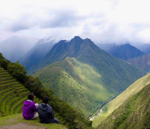 A walk along the Inca Trail Peru