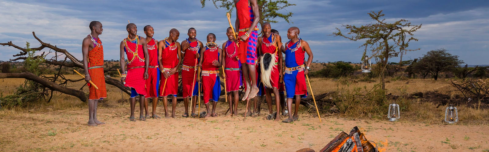 Maasai Tribe dancing, Kenya.