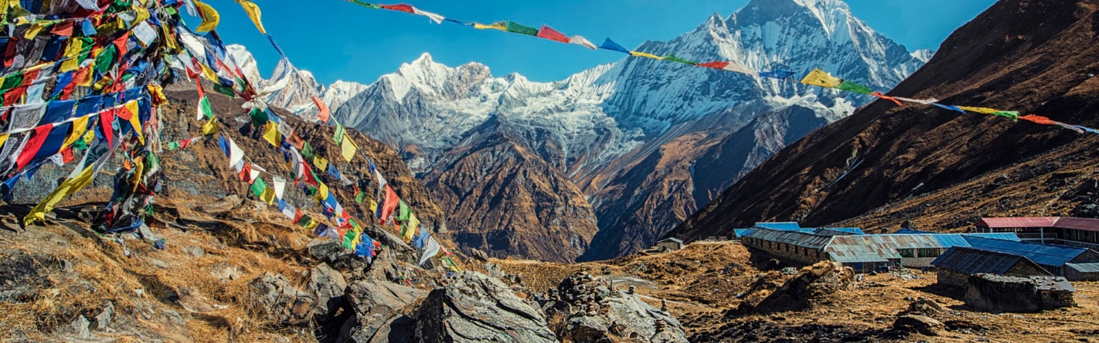 View from Annapurna base camp